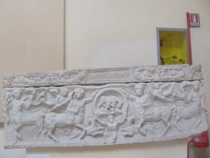 sarcophagus with romulus and remus